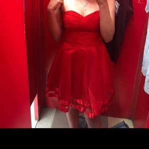 Red Short Dress